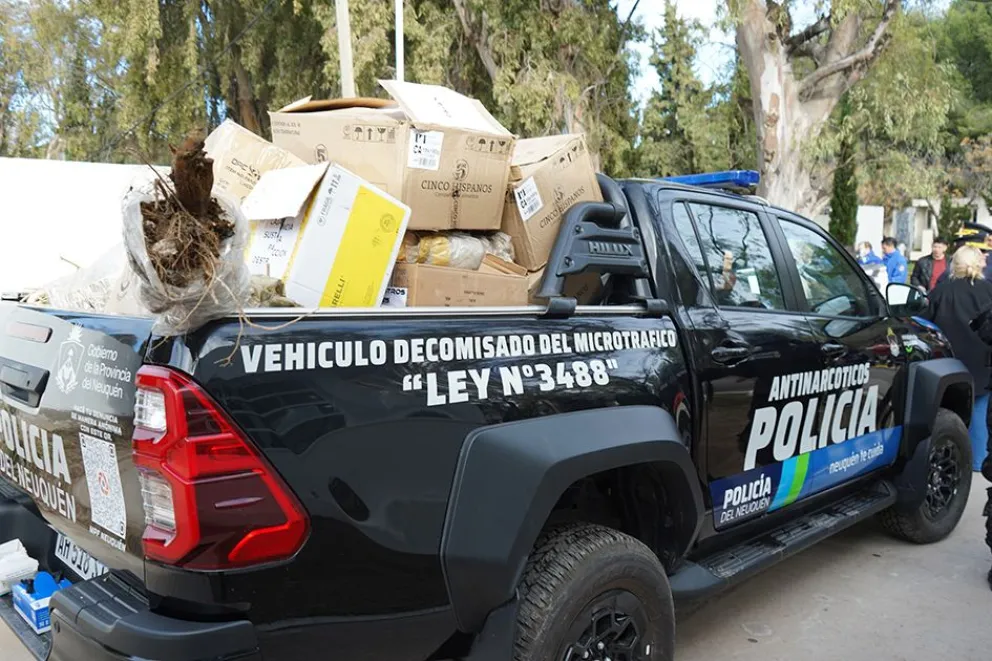 Neuquén, modelo en la lucha contra el microtráfico: droga y armas fuera de las calles