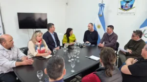 Provincia y la UNCo se reunieron en Chos Malal para fortalecer el Nodo del Alto Neuquén