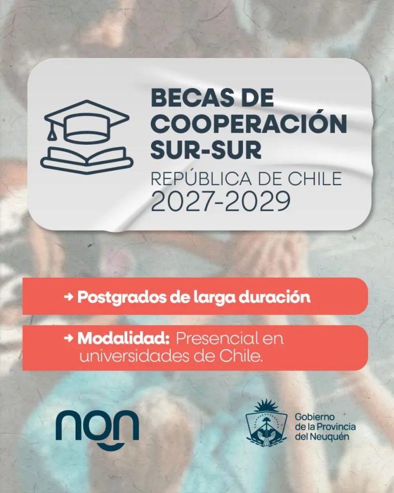 Están abiertas las inscripciones para acceder a becas de formación en Chile