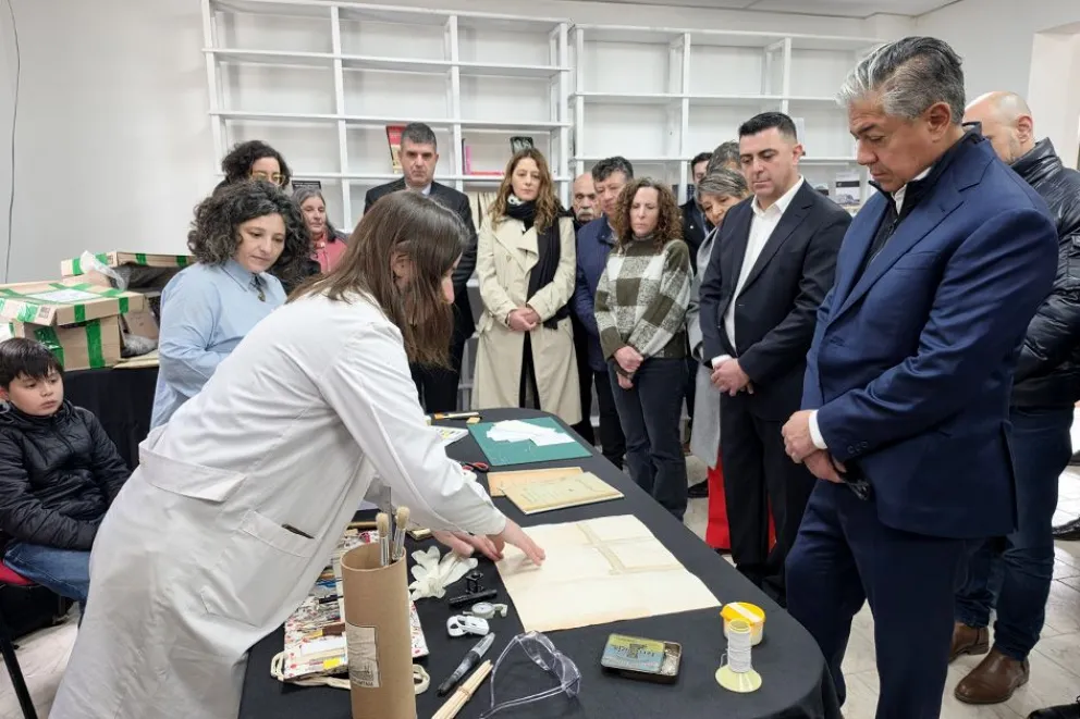 Inauguraron la segunda etapa de refuncionalización de la Biblioteca Popular Manuel José Olascoaga