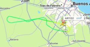Susto en vuelo de AR que iba a Madrid y volvió a Ezeiza por falla