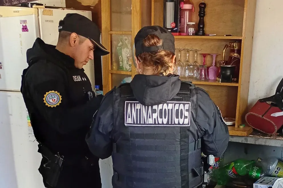 Más seguridad: la Policía secuestró cocaína, marihuana y cuatro armas