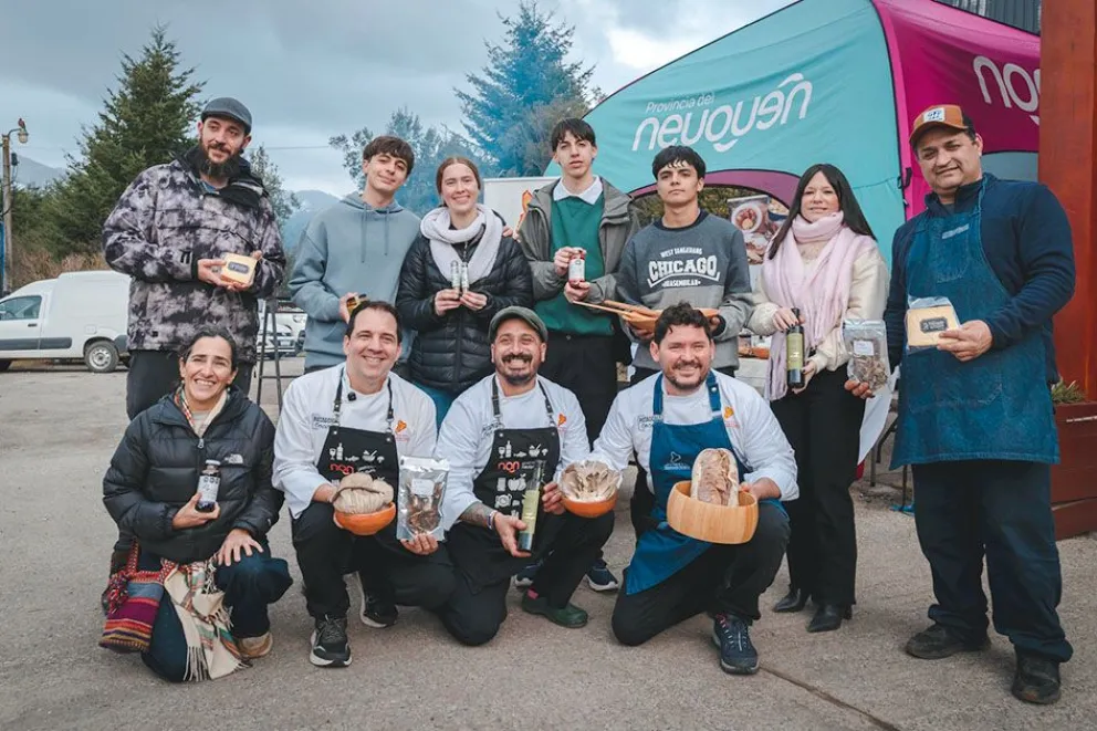 Estudiantes vincularon la formación gastronómica con los sabores neuquinos