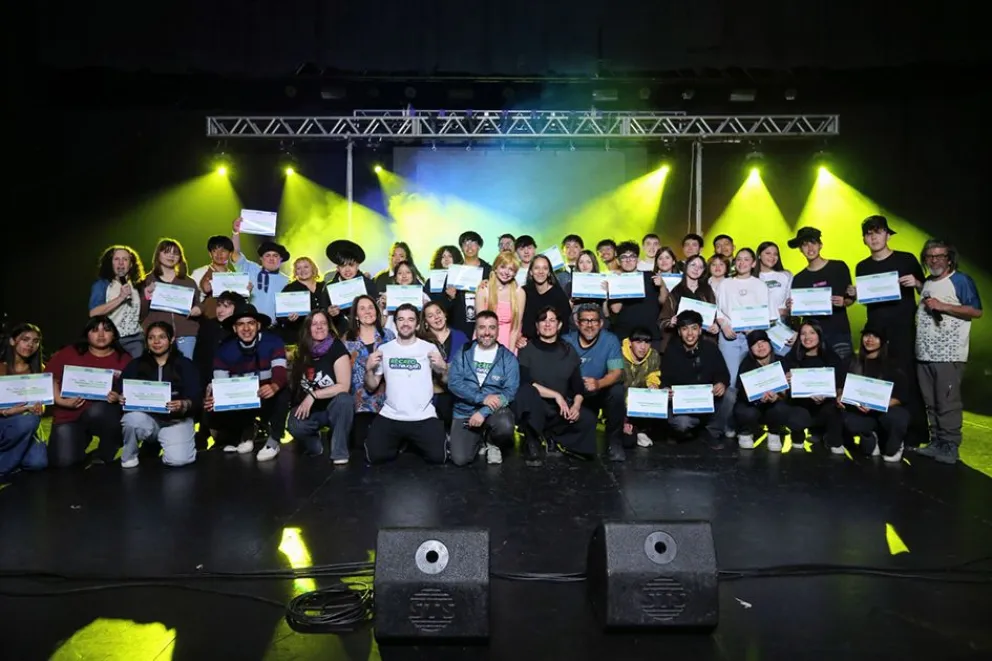 Coronaron a los finalistas del Programa Recreo en Junín de los Andes y Zapala