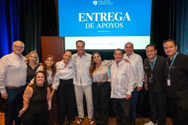 Lezama entrega a hotel de Chapur apoyos médicos a 104 trabajadores