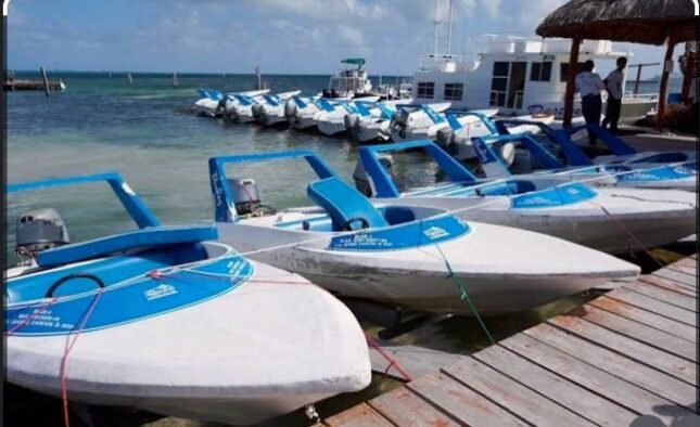 Cancún: restringen embarcaciones menores por temporada de lluvias